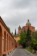 The Portico of San Luca (Portici di San Luca) leading to the Sanctuary of San Luca - longest portico in the world © CoinUp