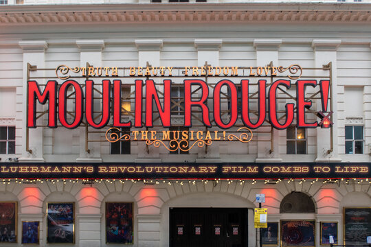 Moulin Rouge Musical in London at the Piccadilly Theatre