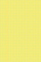 Yellow legal pad pages with grid designs