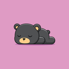 Black Bear is Sleeping