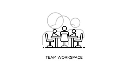 Teamwork and collaboration in a modern office meeting room, business people discussing ideas