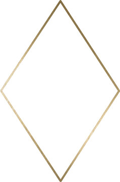 Golden Diamond Shape