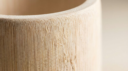 Eco-friendly Bamboo Packaging Showcasing Sustainable Product Design in a Modern Setting