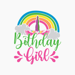 Fototapeta premium Bithday girl