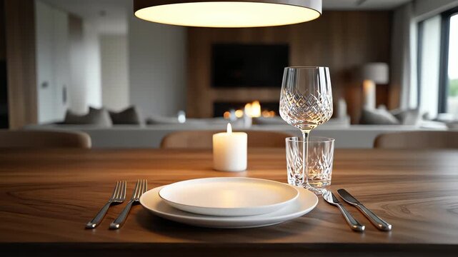 Minimalist Dining Table Set for an Elegant Meal