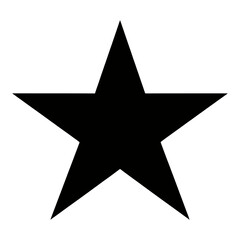 Obraz premium Outline Five Point Star UI Icon for App UI