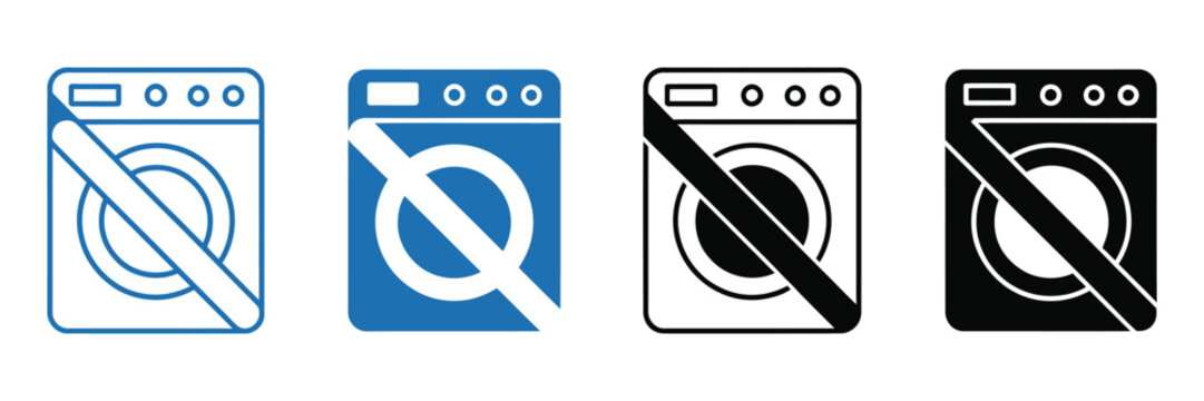 Ad Blocker Icons, multiple style vector illustration