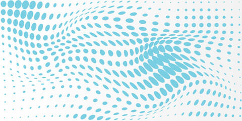 dot Transparent Vector Gradient Blue Color Halftone Background Staggered Dots Pattern modern dotted © Zafran