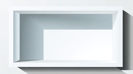 Vector illustration of a 3d video game character box frame