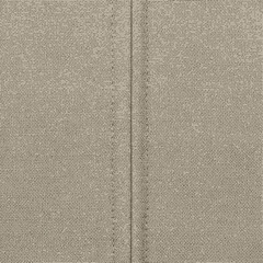 Fototapeta premium Gray Fabric Texture with Stitch Line