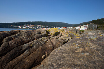 Ézaro Beach, Dumbría (Spain), March 4, 2026. This beach is located on the Galician coast, at the mouth of the Xallas River, the only river in Europe that reaches the sea through a stunning waterfall.
