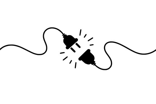 Simple Power Connection Icon