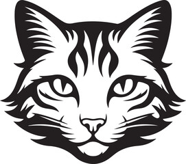 Obraz premium 1_modern-minimalist-cat-head-logo-black-vector-line-_e_traced