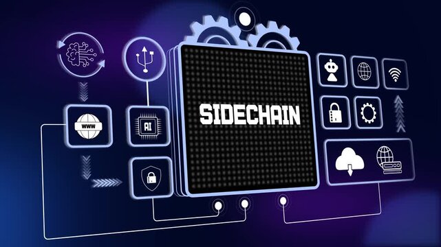 Sidechain blockchain architecture for scalable network transactions, cross platform data exchange and secure crypto systems