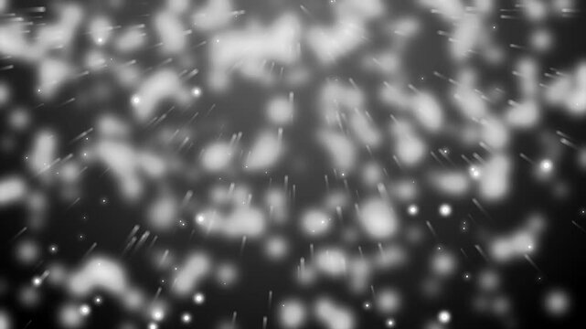 Blurred bokeh lights and streaks background animation
