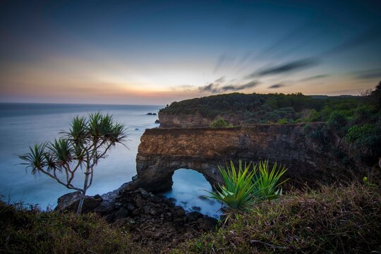 Karang Bolong, The Beauty of Magnificent Beach from Pacitan, East Java