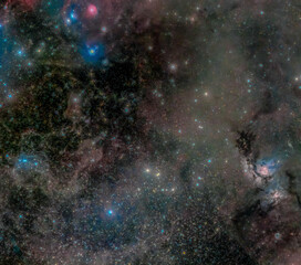 space galaxy background © S