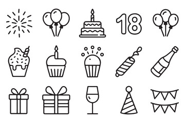 Stylized sea creature silhouettes including shark dolphin jellyfish and seahorse © MD