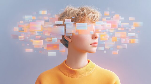 Stress and anxiety interfering with attention and concentration.