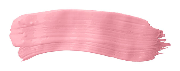 pink watercolor background. Artistic hand paint. Isolated on transparent background.