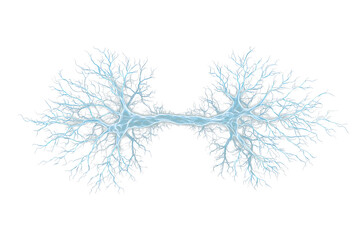 Obraz premium Neural Energy Connection Structure for Futuristic Technology Advertising and Web Design
