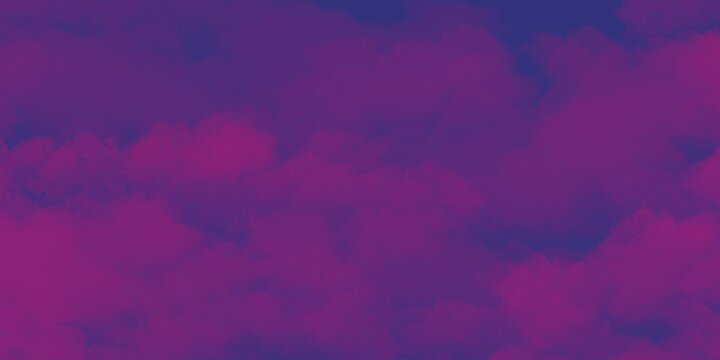 Purple Pink Clouds Create Dreamy Sky Background