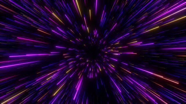 Abstract hyperdive loop energy burst