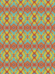 Obraz premium Seamless geometric pattern. For modern textiles, wallpaper, fashion apparel, and home decor