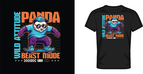 Urban Streetwear Skateboarding Graphic T-Shirt Design for Skater Culture © MdJubaer