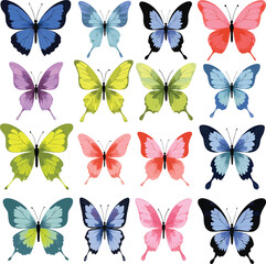 Obraz premium Colorful vector design with various shapes and patterns