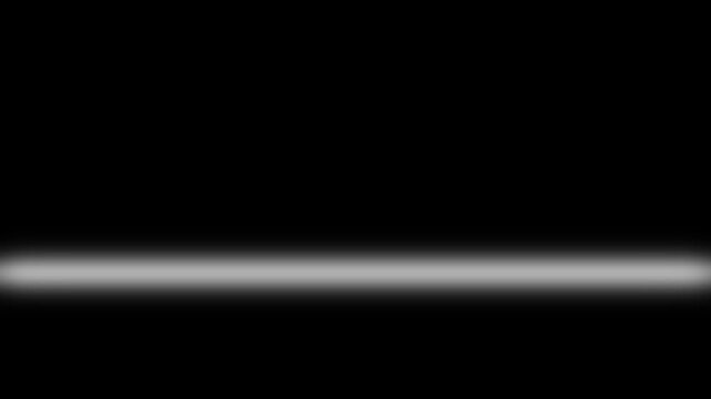 Soft glow horizontal light line highlight animation moving from up to down and down to up. light line masking and light sweep animation on black background.