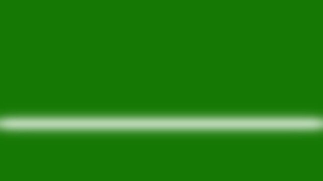 Soft glow horizontal light line highlight animation moving from up to down and down to up. light line masking and light sweep animation on green screen background.