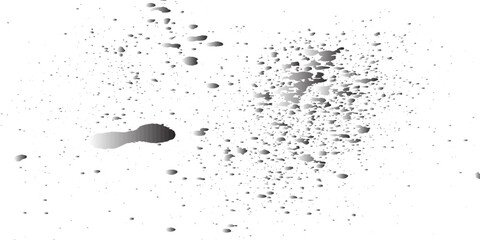 White paper texture with black and white grunge paint splatter background.