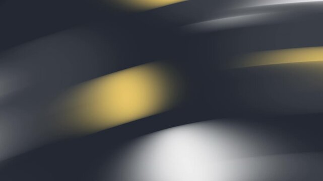Dark modern abstract animation with golden light streaks and smooth motion blur. Elegant cinematic background ideal for luxury branding, technology promos, corporate visuals, and stylish video project