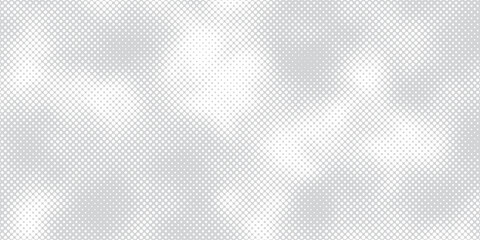 Creative white gray dotted halftone wave texture, modern tech background, abstract flowing dot pattern, futuristic digital backdrop. background design