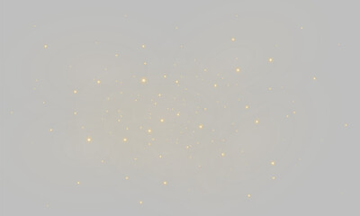 Golden glitter dust particles sparkle light effect overlay glowing shimmer shine magic festive celebration bokeh bright luxury abstract background for design png overlay on transparent background © SharminAkter
