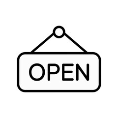 Open sign