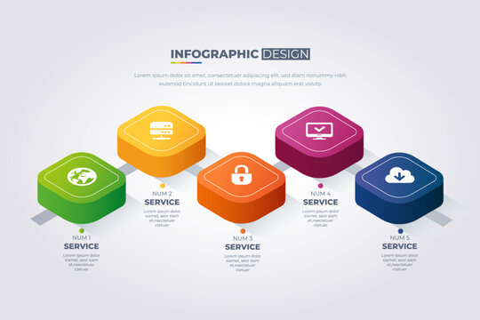 Business infographic for company