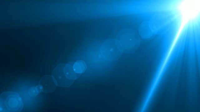  optical light leak blinking lens flare effect overlay, Sunlight optical lens flare video animation.