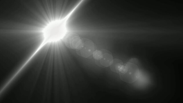 optical light leak blinking lens flare effect overlay