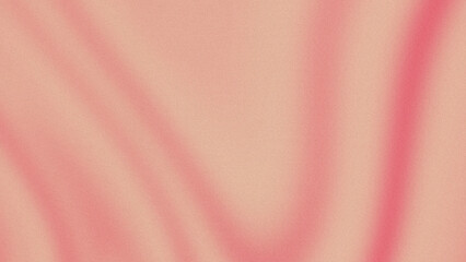 Aesthetic Soft Pink and Peach Grainy Gradient Background with Noise Texture and Liquid Wave Effects