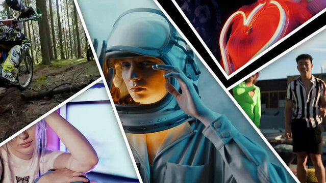 Multi Split Screen Slideshow