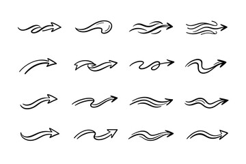 Cue generation bend simple navigation guidance image vector warm flow curved human