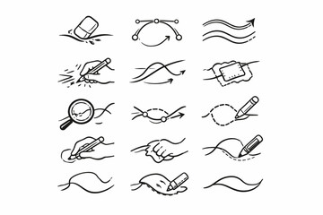 Pass vector image contour adjustment outline gap rethink simple icon generation eraser