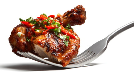 roasted chicken with vegetables