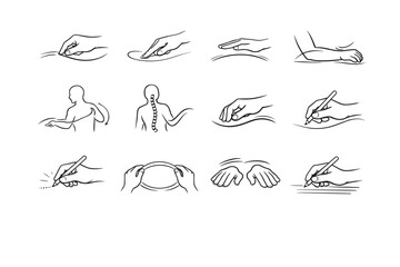 Fototapeta premium Image sweep rhythm vector smooth trail line steady generation hand arc icon