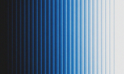 Obraz premium Modern textured blue and white vertical stripes form an elegant monochromatic gradient design