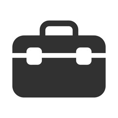 Briefcase icon representing business travel, work, and professional document storage