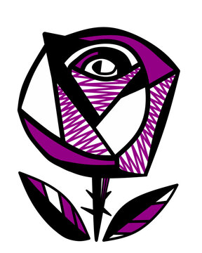 Rosa cubista pink.
