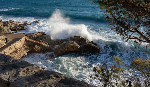 Eze et la M&eacute;diterran&eacute;e 